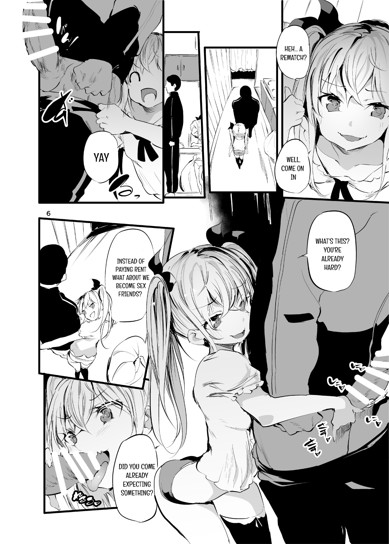 Hentai Manga Comic-The Apartment Building Full Of Slutty Brats Vs. The Correcting Manager-Read-5